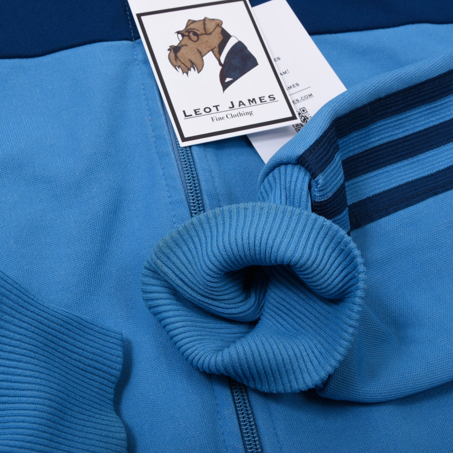 Vintage Adidas Trainingsjacke Größe ca. 55cm - Bluebird