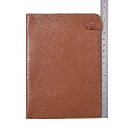 F. Schulz Wien Leather Passport Case/Wallet - Tan