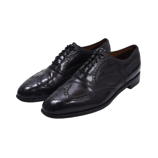 Church's Vintage Brogue Schuhe Größe 11F - Schwarz