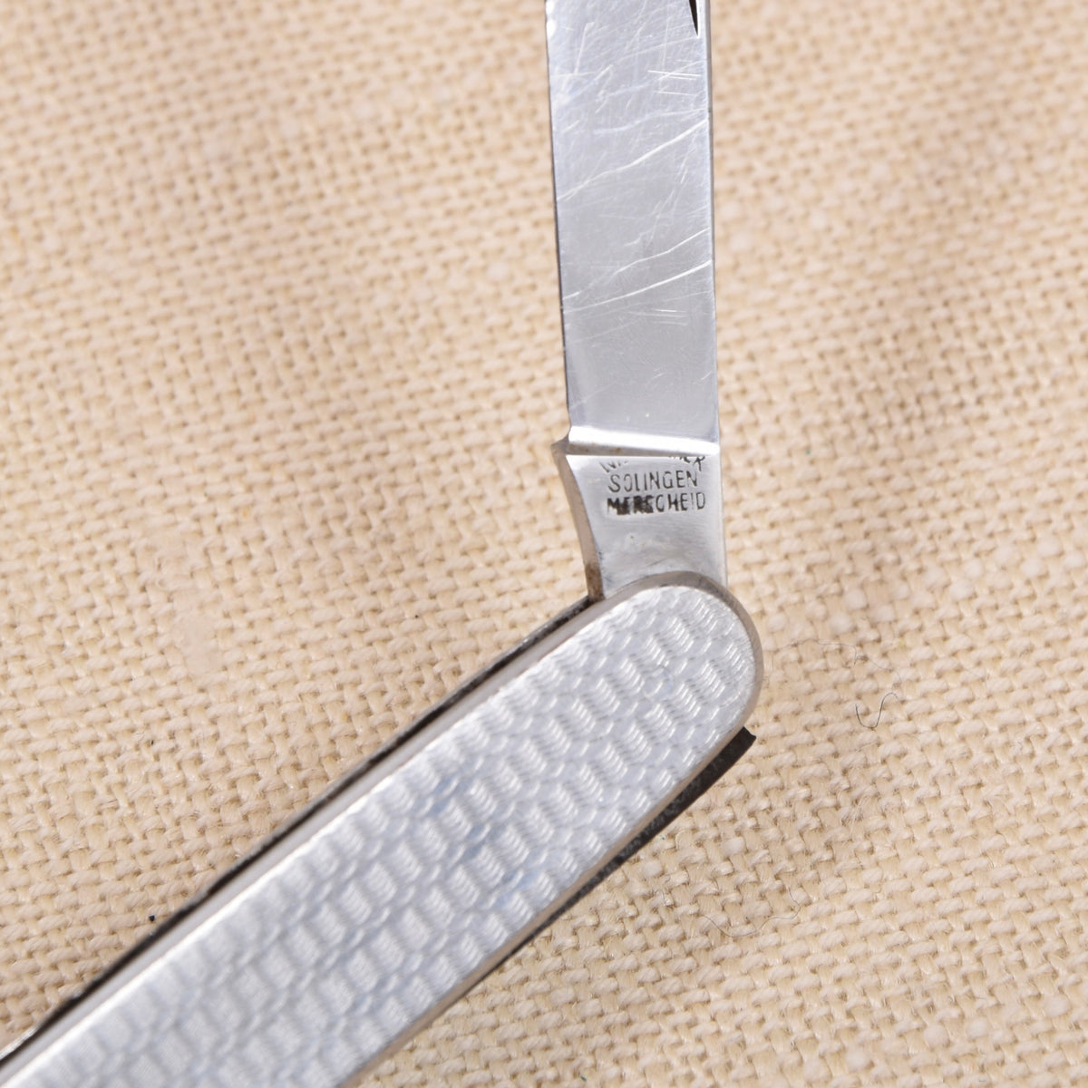 Vintage Wilhelm Wagner Solingen Taschenmesser - Silber