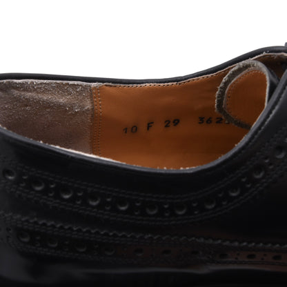 Barker Brogue Schuhe Gr. 10 F Made in England – Schwarz