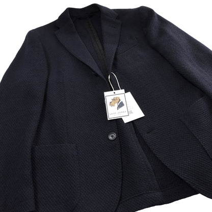 Altea Milano Wool Jacket Size 48 ca. 49cm - Navy Blue