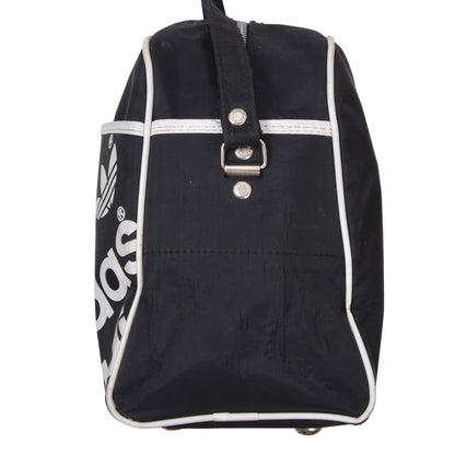Vintage Adidas Messenger Bag ca. 35cm - Schwarz
