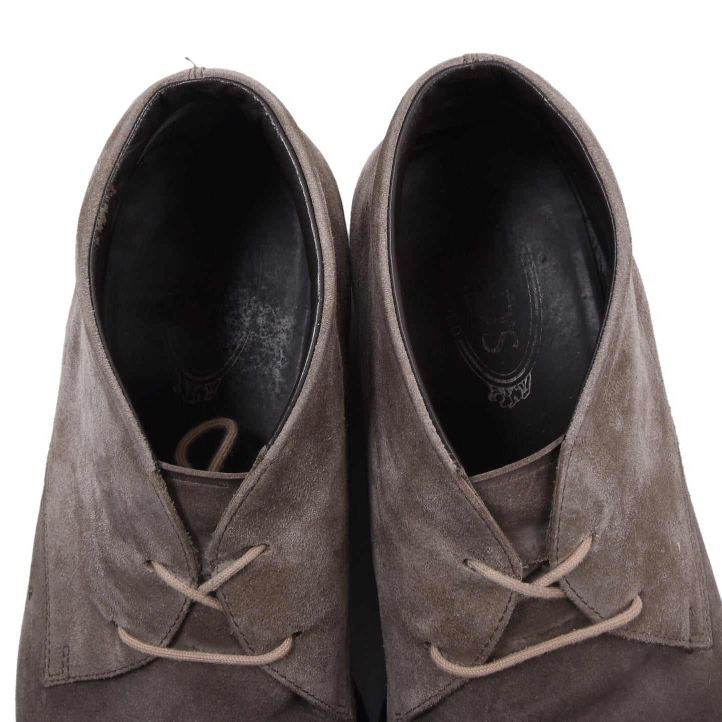 Tod's Suede Chukka Boots Size 9 1/2 - Beige/Tan