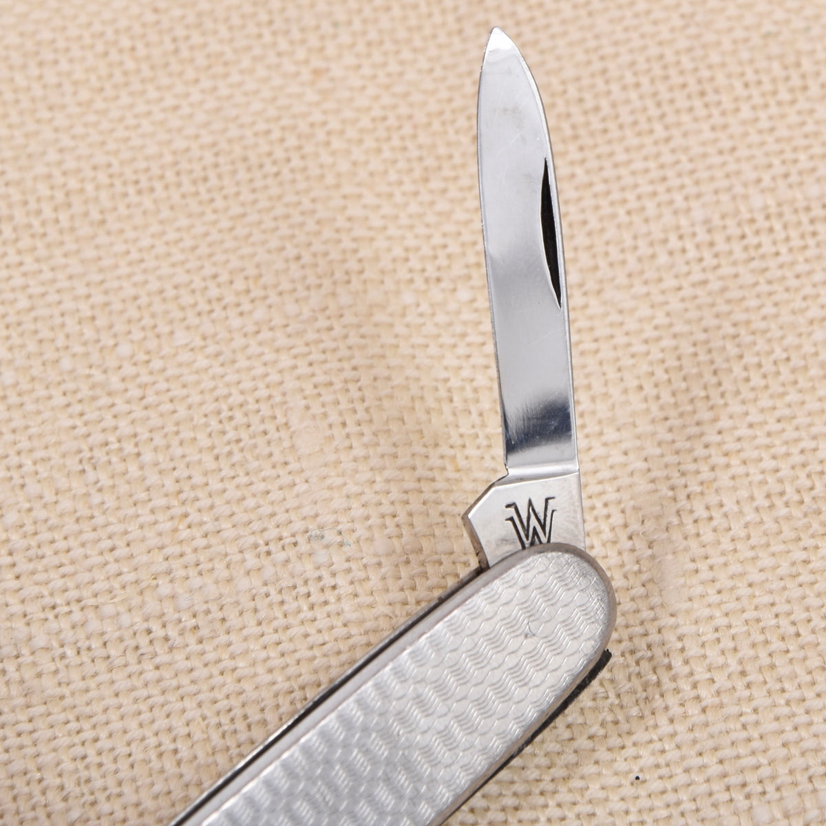 Vintage Wilhelm Wagner Solingen Taschenmesser - Silber