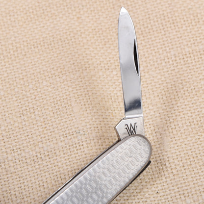 Vintage Wilhelm Wagner Solingen Taschenmesser - Silber