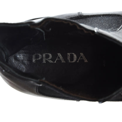 Prada Leather Chelsea Boots Size 9 1/2 - Black