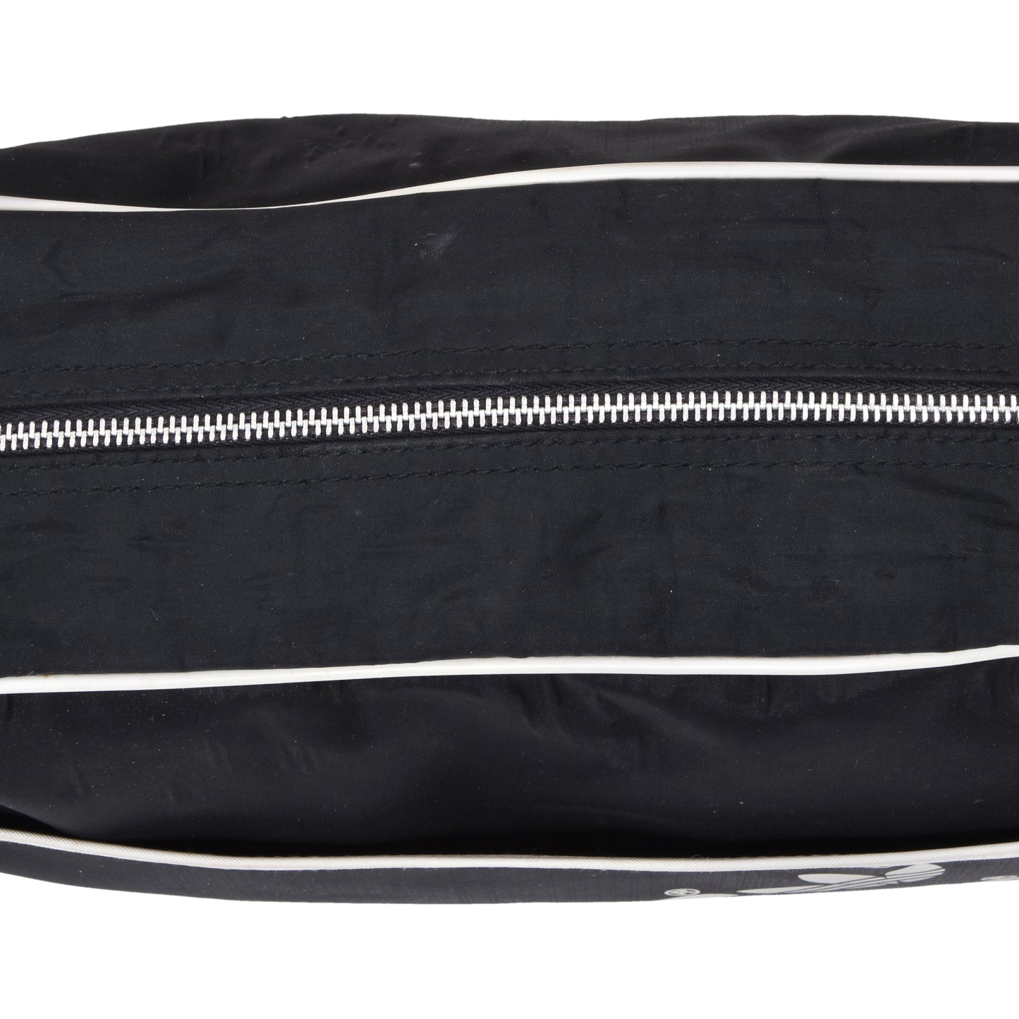 Vintage Adidas Messenger Bag ca. 35cm - Schwarz