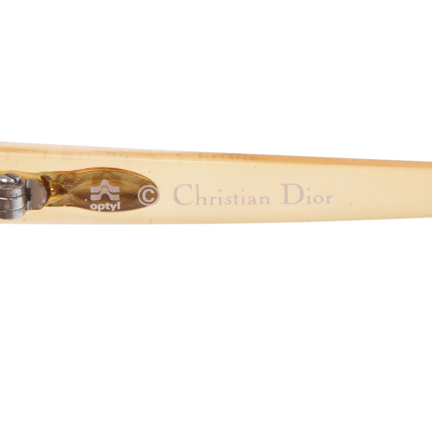Vintage Christian Dior 2159 Sonnenbrille - Gelb