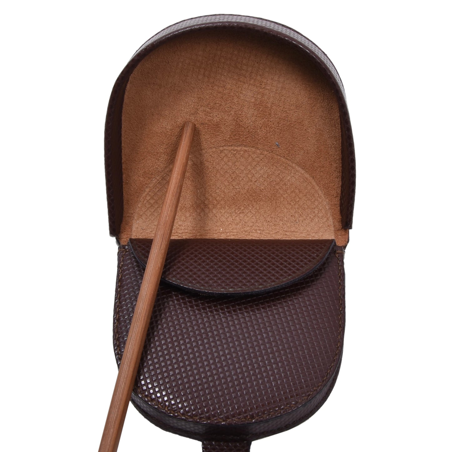 Classic Leather Coin Wallet - Brown