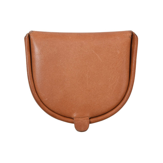 F. Schulz Wien Leather Coin Wallet - Tan