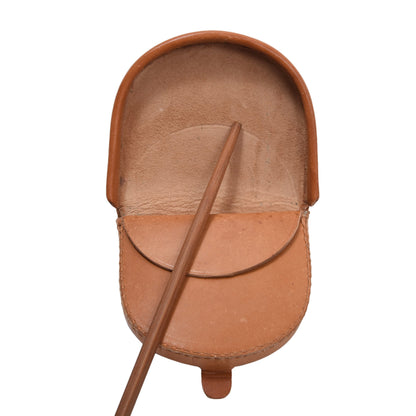 F. Schulz Wien Leather Coin Wallet - Tan