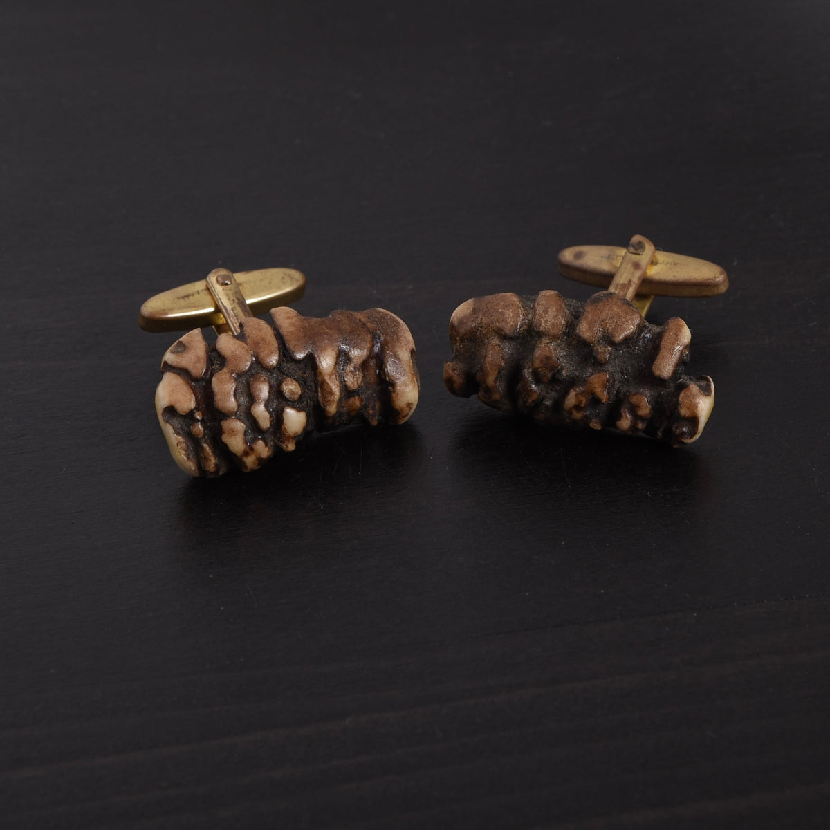 Vintage Deer Antler Cufflinks