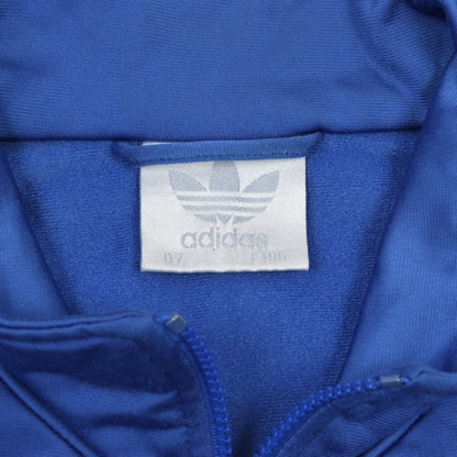 Vintage Adidas Jogginganzug aus den 1990ern Größe D7 - Blau, weiß & smaragdgrün