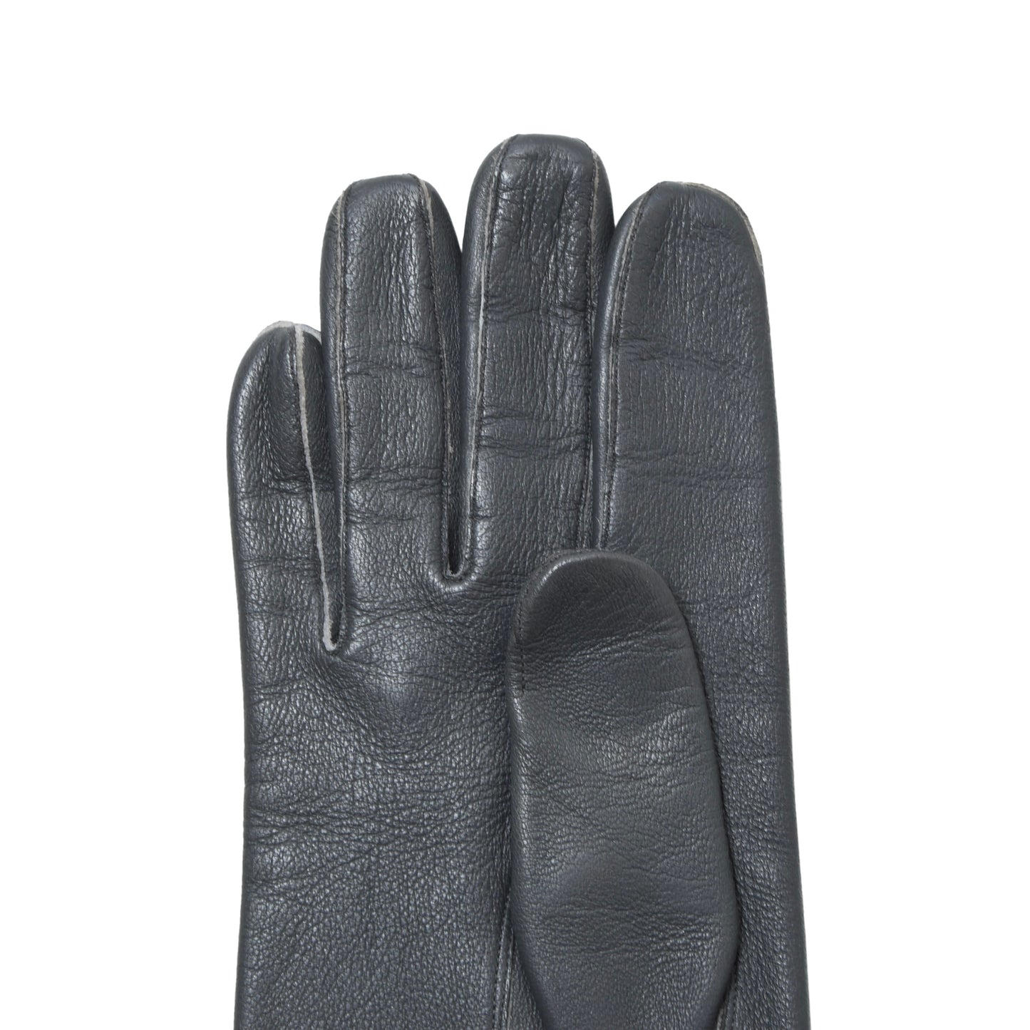 Dkfm. Johann Ludwig Wien Leather Gloves Size 9 - Grey