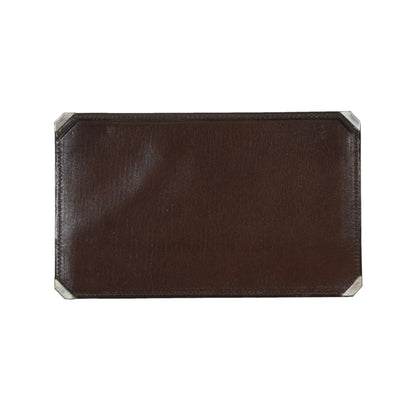 Valextra Milano Memo Pad & Receipt Wallet - Brown