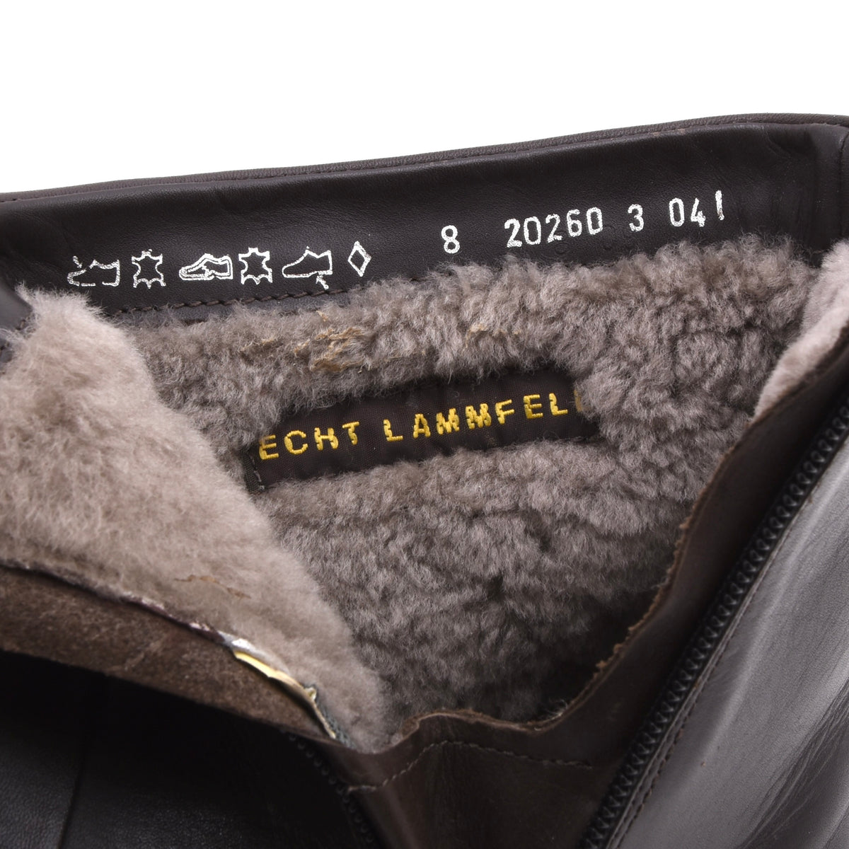 Fretz Men Gore-Tex Lammfell Stiefel Gr. 8 - Braun