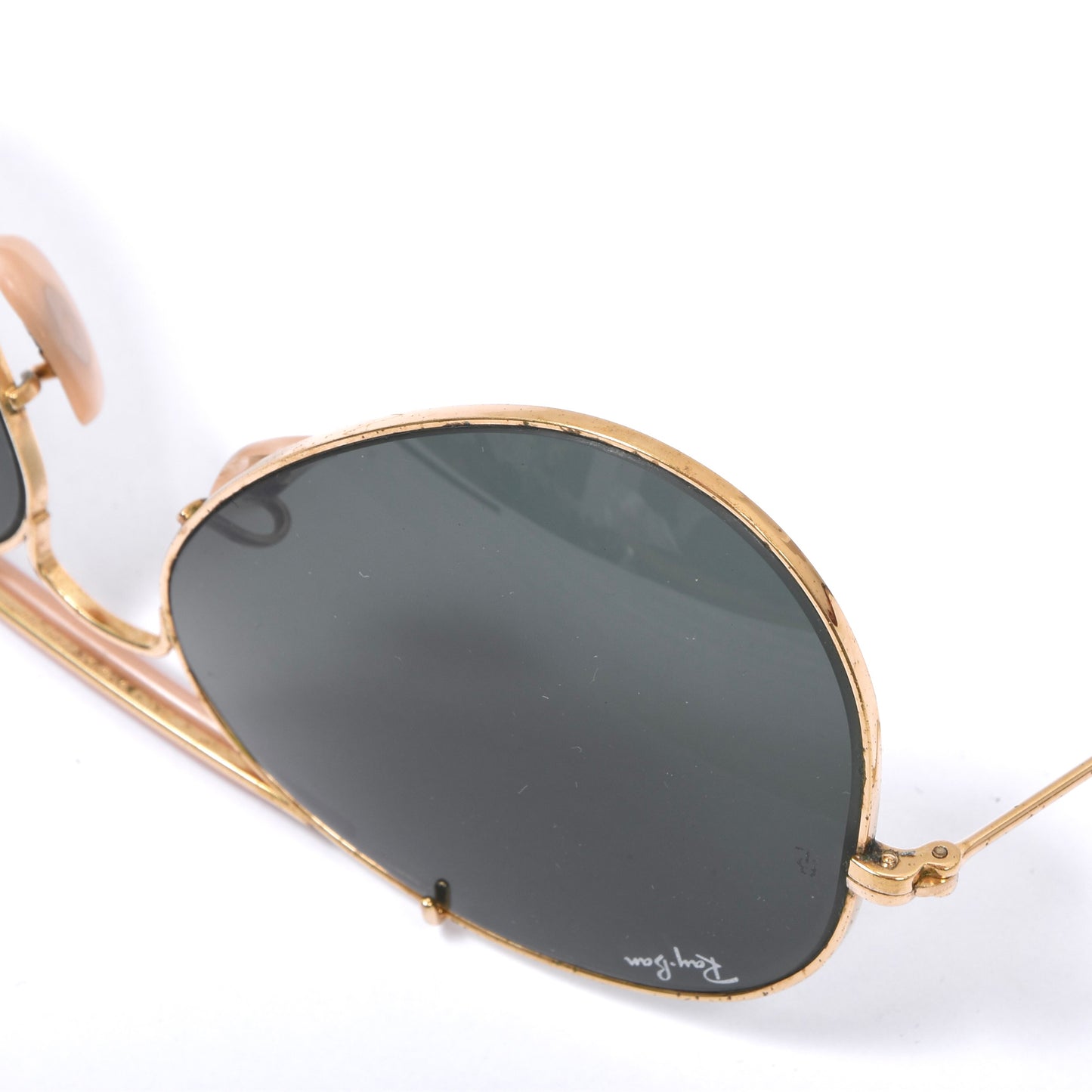 Bausch & Lomb Ray-Ban Aviator Sunglasses - Gold