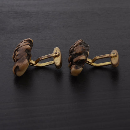Vintage Deer Antler Cufflinks