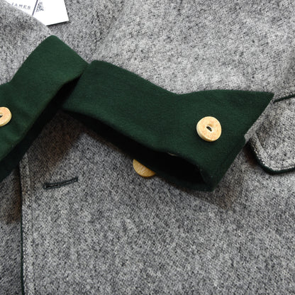 Allwerk x Loden Steiner Schladminger Mantel Gr. 54 Brustumfang ca. 64 cm – Grau