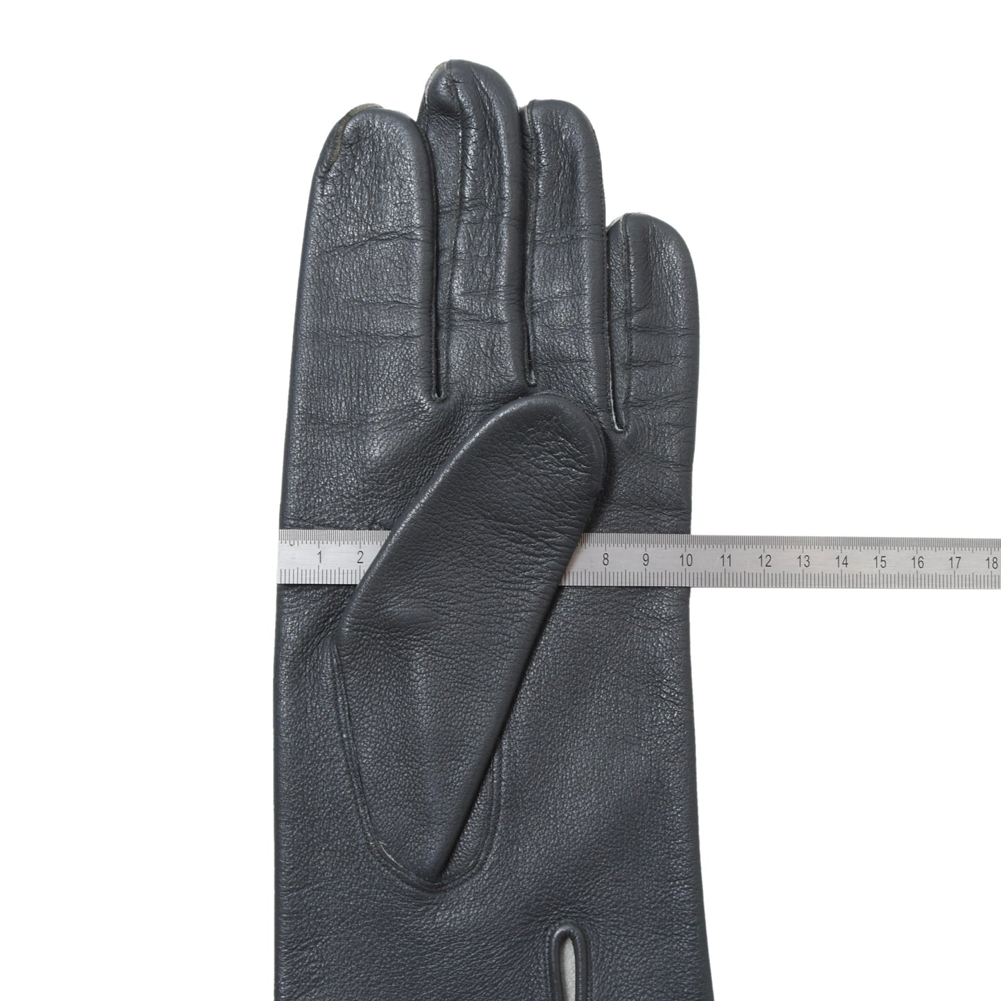 Dkfm. Johann Ludwig Wien Leather Gloves Size 9 - Grey