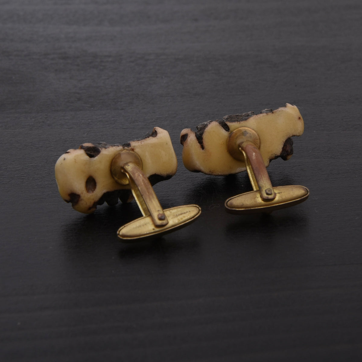 Vintage Deer Antler Cufflinks