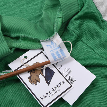 Vintage Adidas Fußballtrikot Größe D 52-54 ca. 57cm - Grün/Weiß