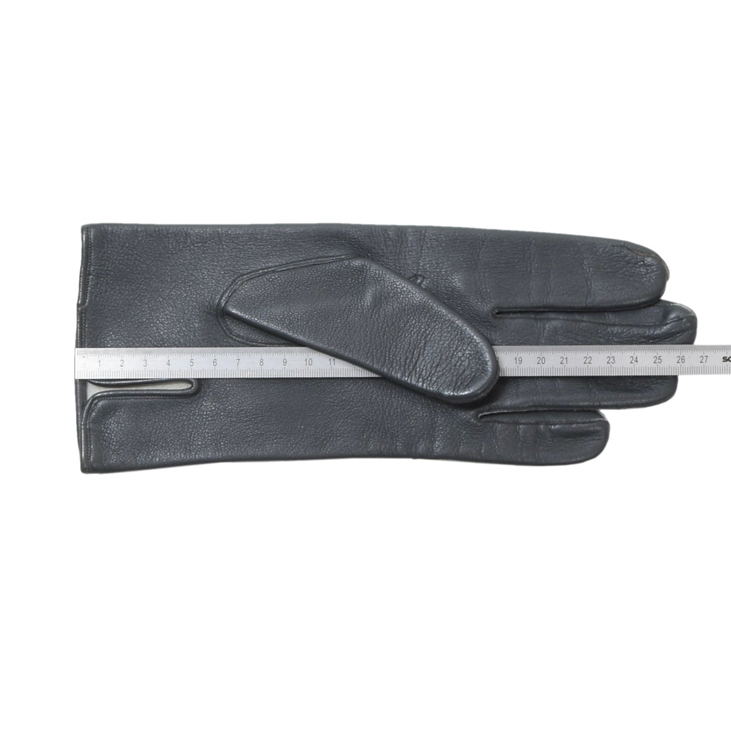 Dkfm. Johann Ludwig Wien Leather Gloves Size 9 - Grey