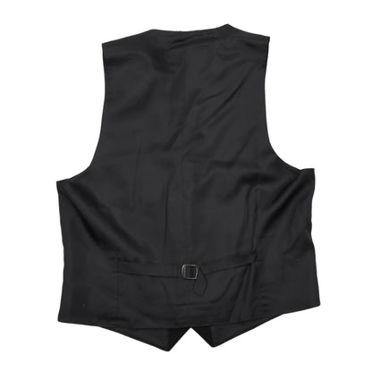 Lodenfrey Wool Blend Vest Size 46 ca. 50cm - Green