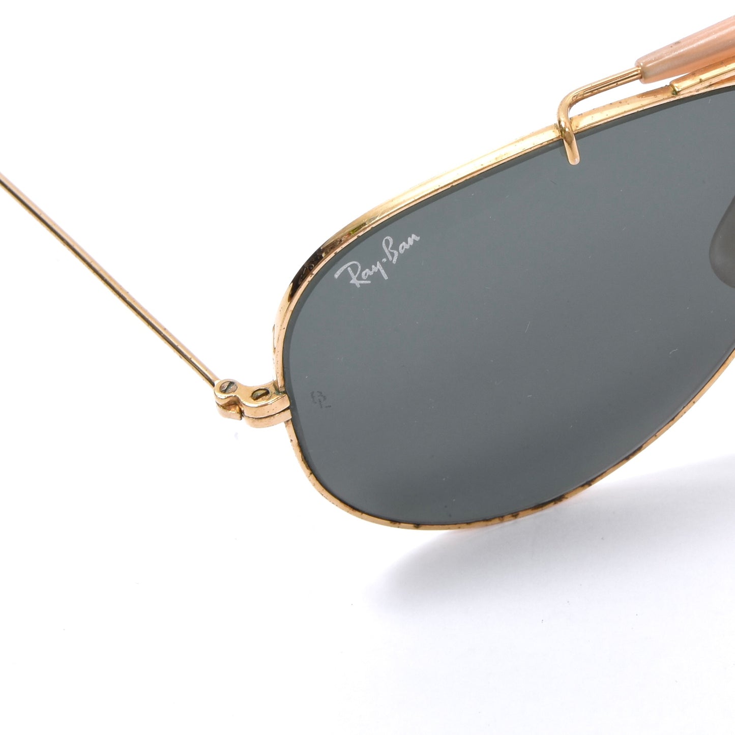 Bausch & Lomb Ray-Ban Aviator Sunglasses - Gold
