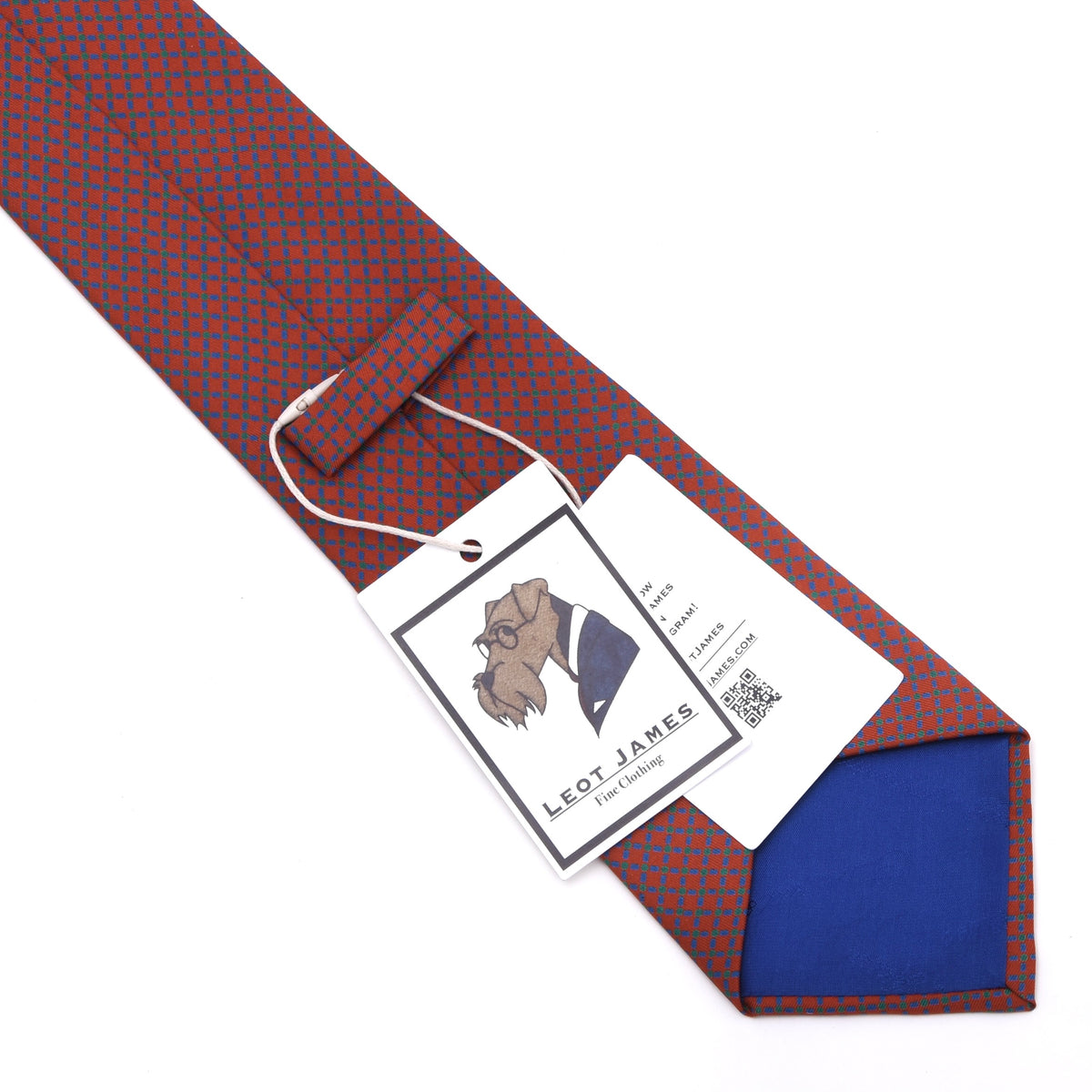 Turnbull & Asser Seide Krawatte Made in England - Rot Diamant