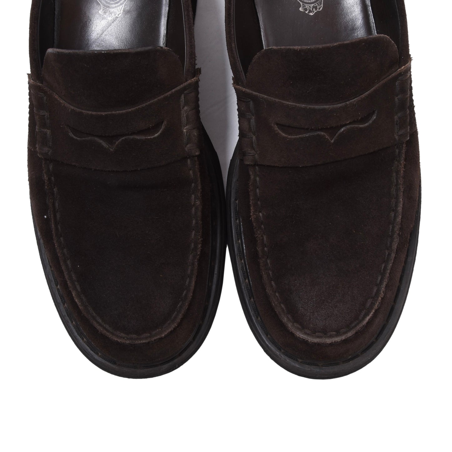 Tod's 2x Suede Loafers Size 9 1/2 - Brown