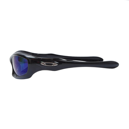 Oakley Monster Dog Sunglasses 12-749 - Polished Black & Deep Blue Polarized