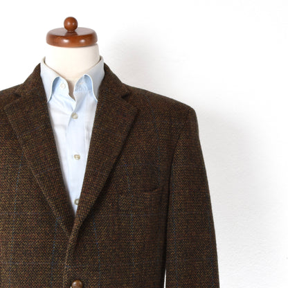 Westbury Harris Tweed Jacket Size 27/54S ca. 60cm - Brown