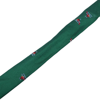 Brühl & Söhne Silk Tie ca. 141.5/8cm - Embroidered Airplanes