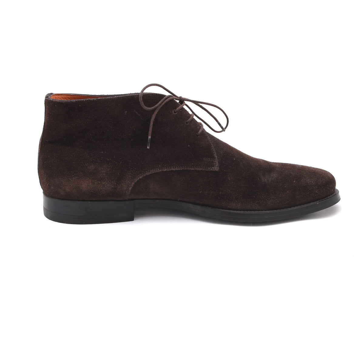 Santoni Suede Chukka Boots Size 9 Made in Italy - Brown
