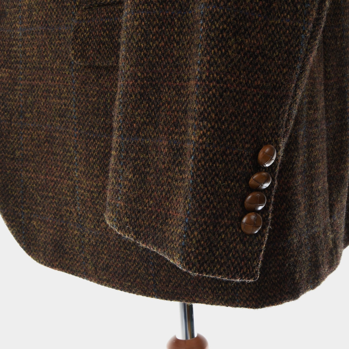 Westbury Harris Tweed Jacket Size 27/54S ca. 60cm - Brown