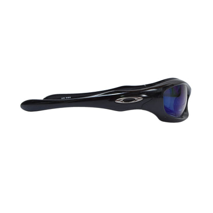 Oakley Monster Dog Sunglasses 12-749 - Polished Black & Deep Blue Polarized