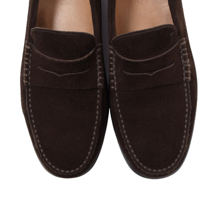 Tod's Suede Loafers Size US 9 1/2 - Chocolate Brown