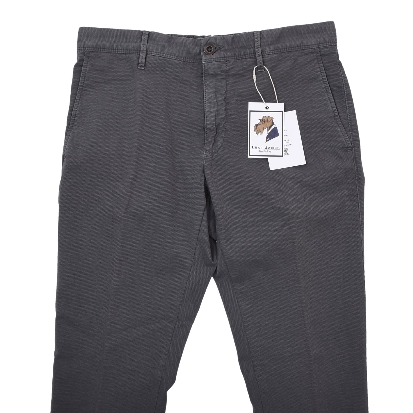 Incotex Hose/Chinos, Größe W32, Slim Fit, ca. 40,5 cm - Grau