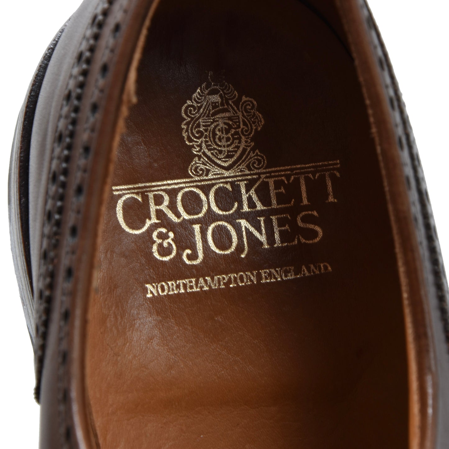 Crockett & Jones 'Swansea' Shoes Size 9 1/2 E - Brown