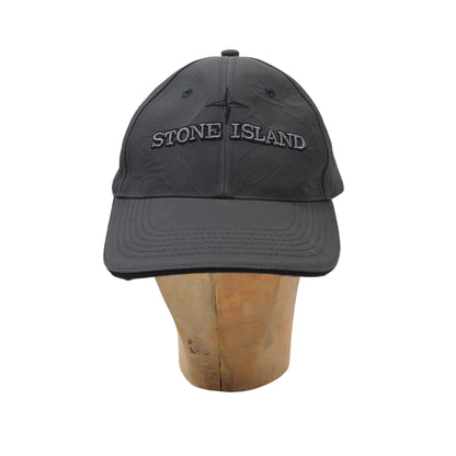 Stone Island 2006-2007 Reflective Baseball Hat One Size - Grey/Silver