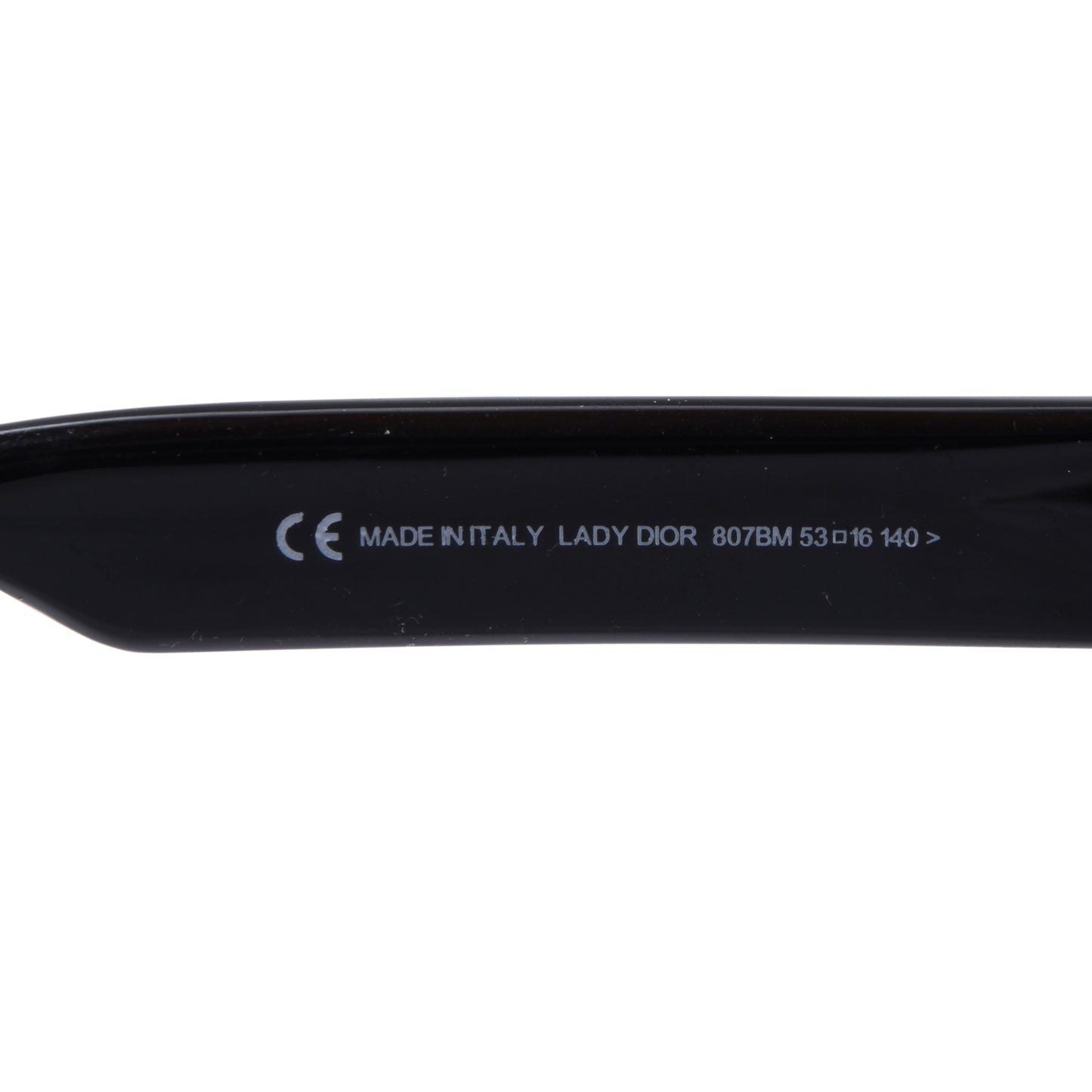 Christian Dior Lady Dior 807BM Vintage-Sonnenbrille – Schwarz