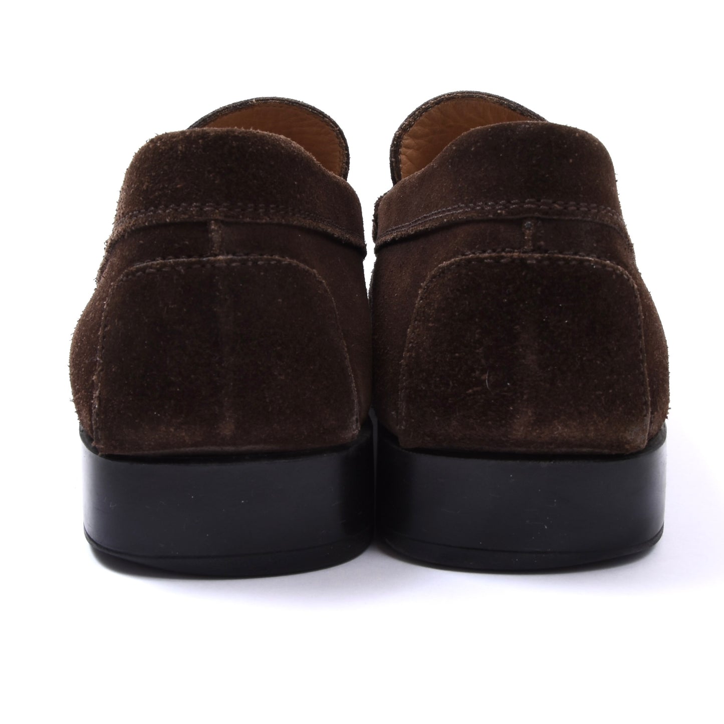 Tod's Suede Loafers Size US 9 1/2 - Chocolate Brown