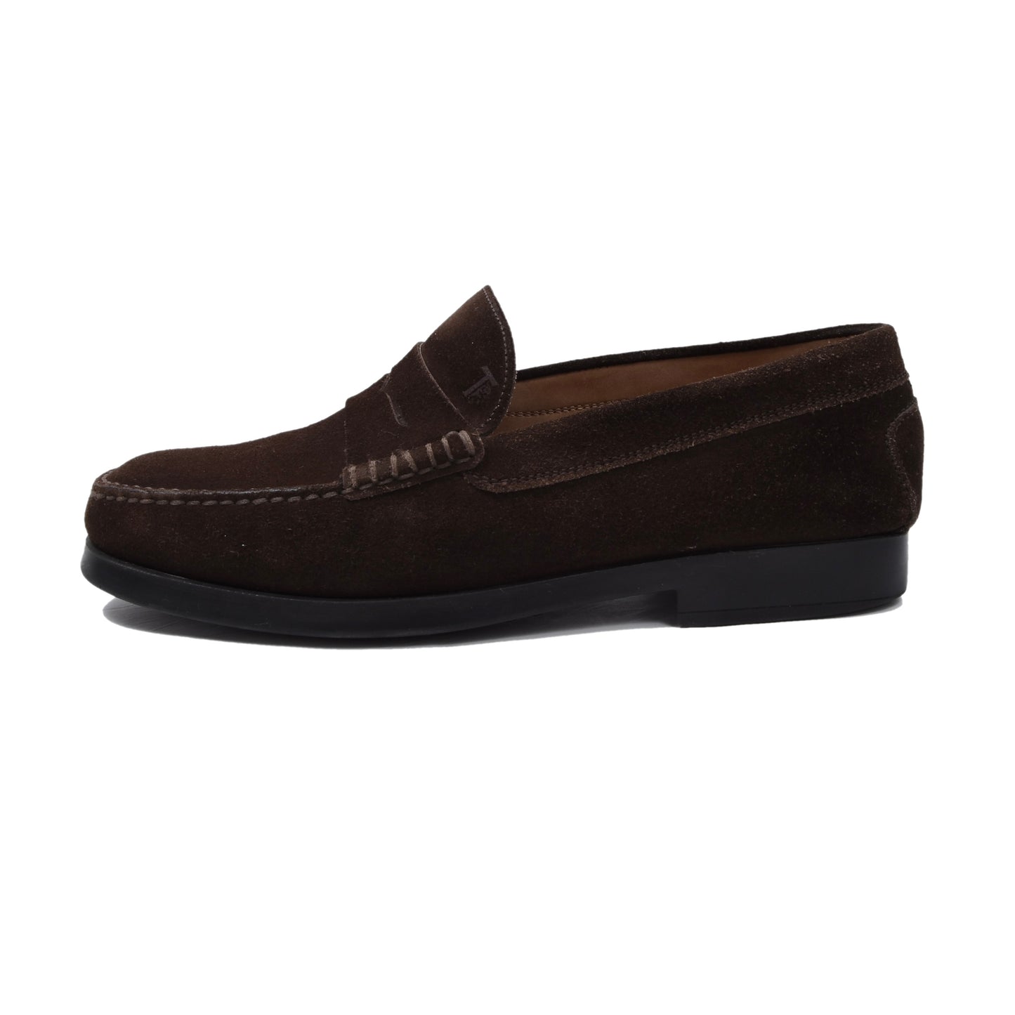 Tod's Suede Loafers Size US 9 1/2 - Chocolate Brown