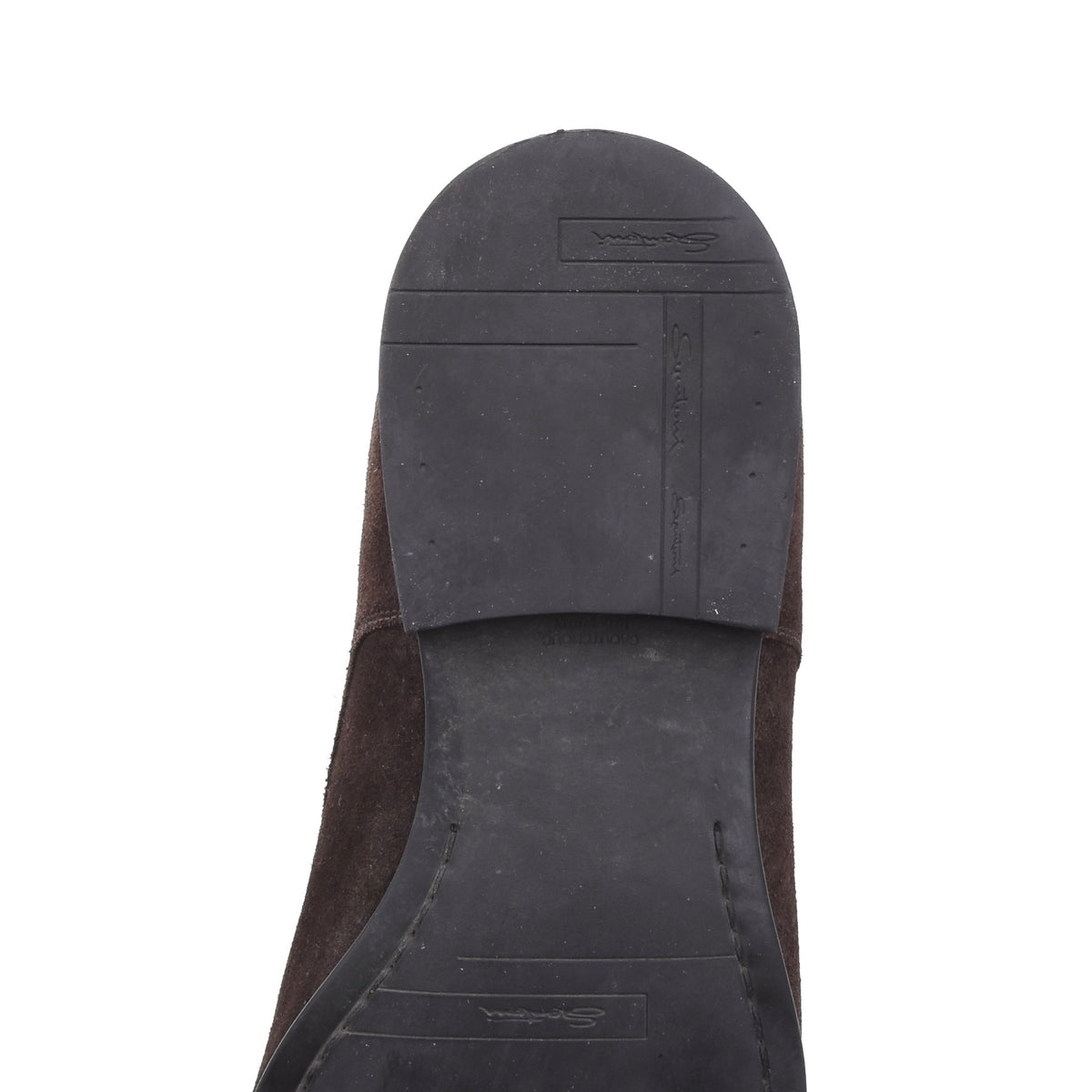 Santoni Suede Chukka Boots Size 9 Made in Italy - Brown