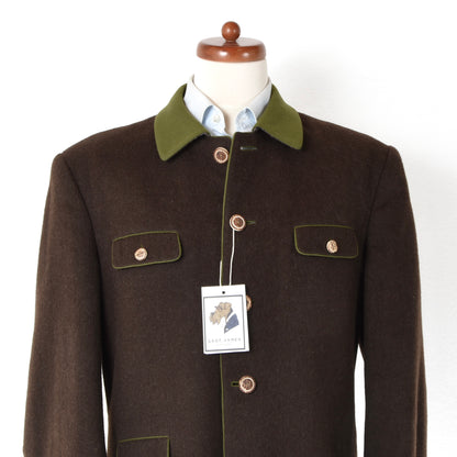 Woschner Leoben Wool Janker/Jacket ca. 59.5cm - Brown