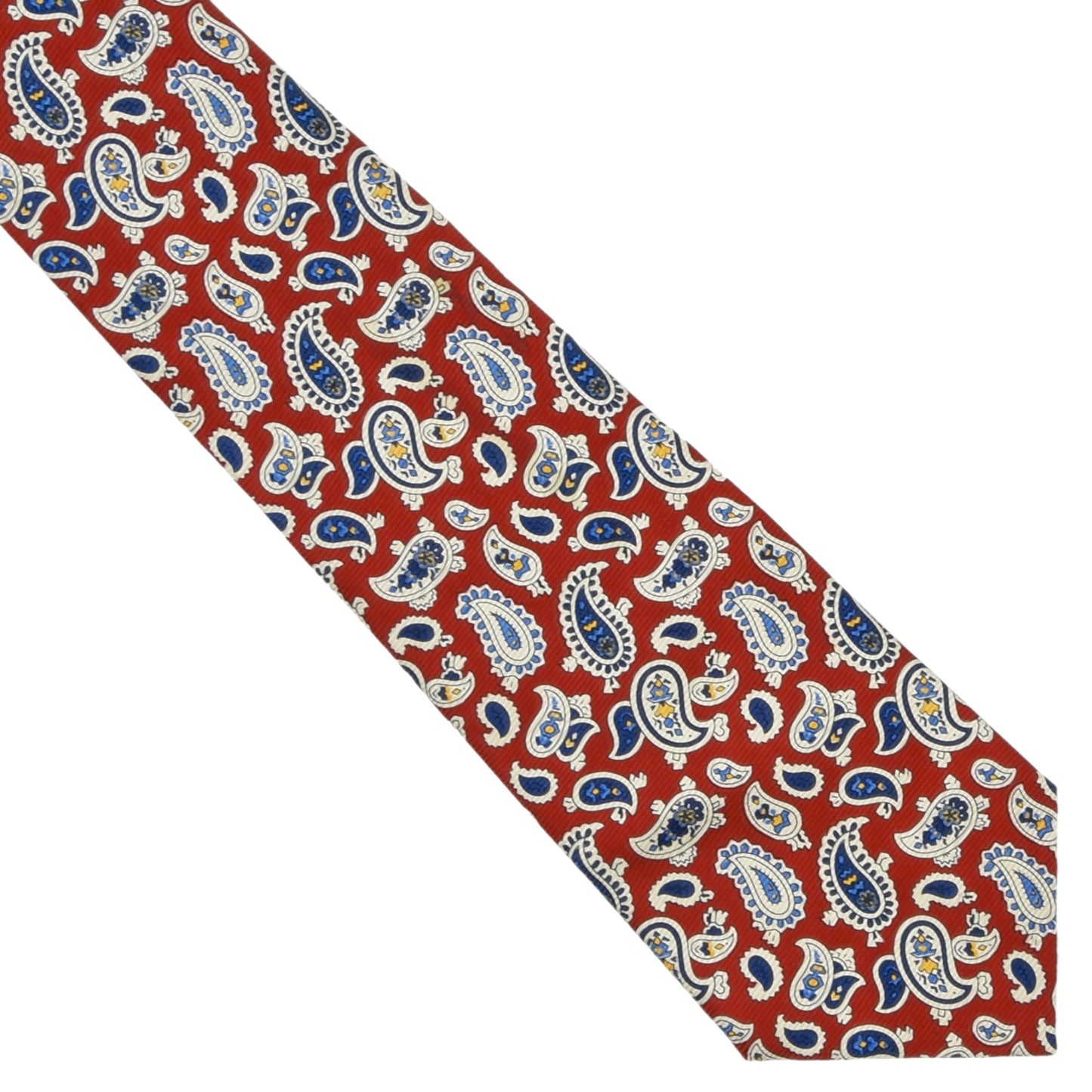 Lauren Ralph Lauren Silk Tie - Red Paisley