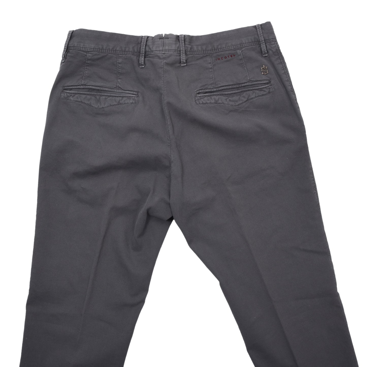 Incotex Hose/Chinos, Größe W32, Slim Fit, ca. 40,5 cm - Grau