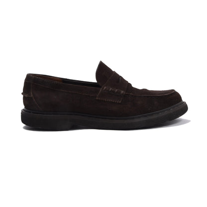 Tod's 2x Suede Loafers Size 9 1/2 - Brown